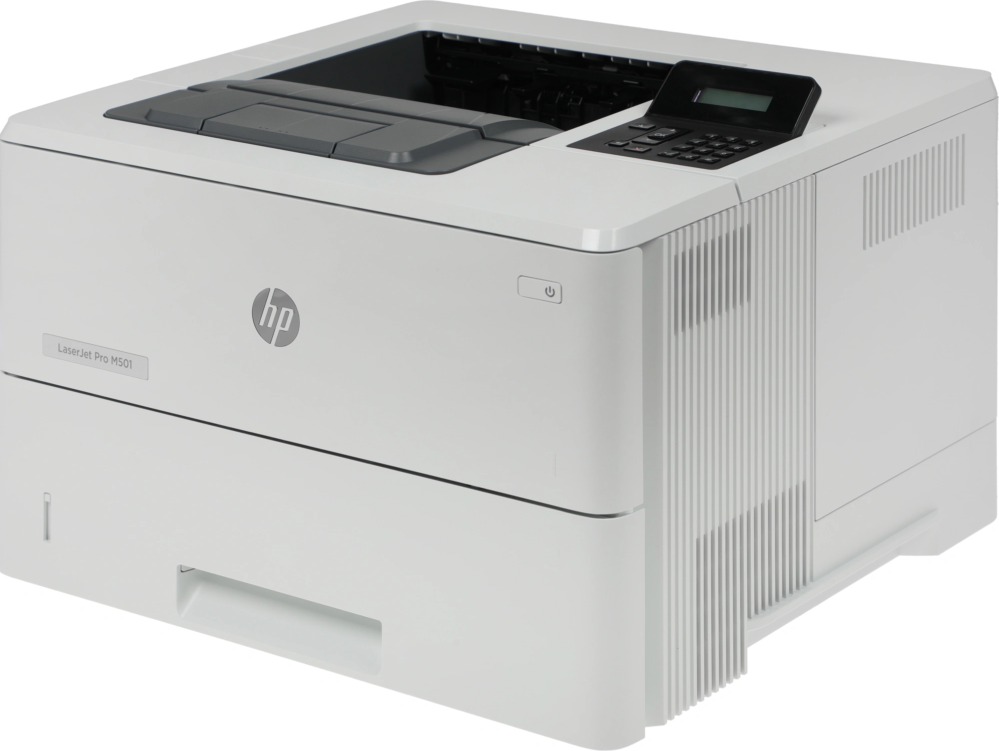 HP LaserJet Pro M501dn (J8H61A) {принтер, A4, печать лазерная ч/б, двусторонняя, 43 /мин ч/б, Post Script, 256 Мб, Ethernet RJ-45, USB, ЖК-панель}
