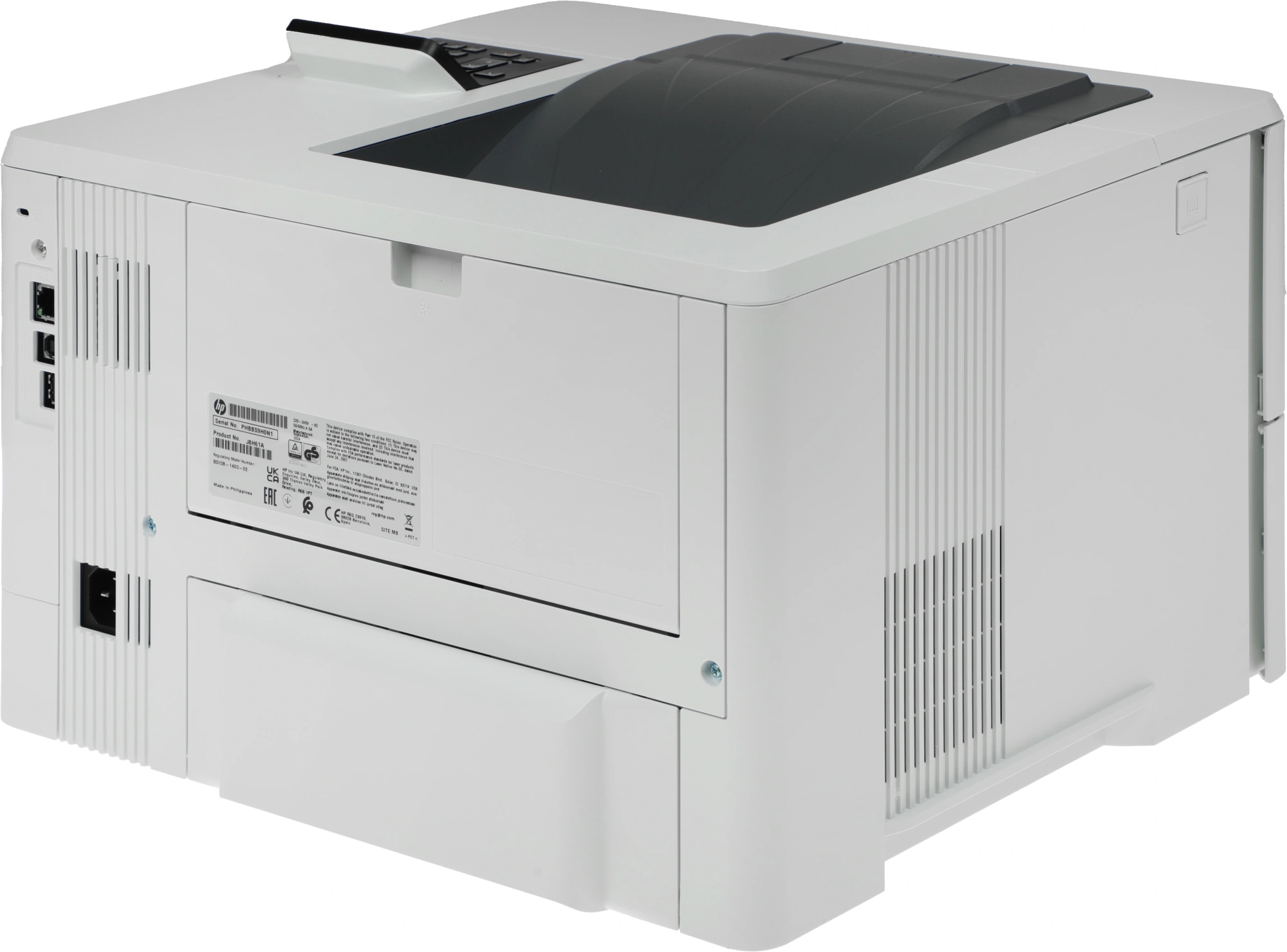 HP LaserJet Pro M501dn (J8H61A) {принтер, A4, печать лазерная ч/б, двусторонняя, 43 /мин ч/б, Post Script, 256 Мб, Ethernet RJ-45, USB, ЖК-панель}
