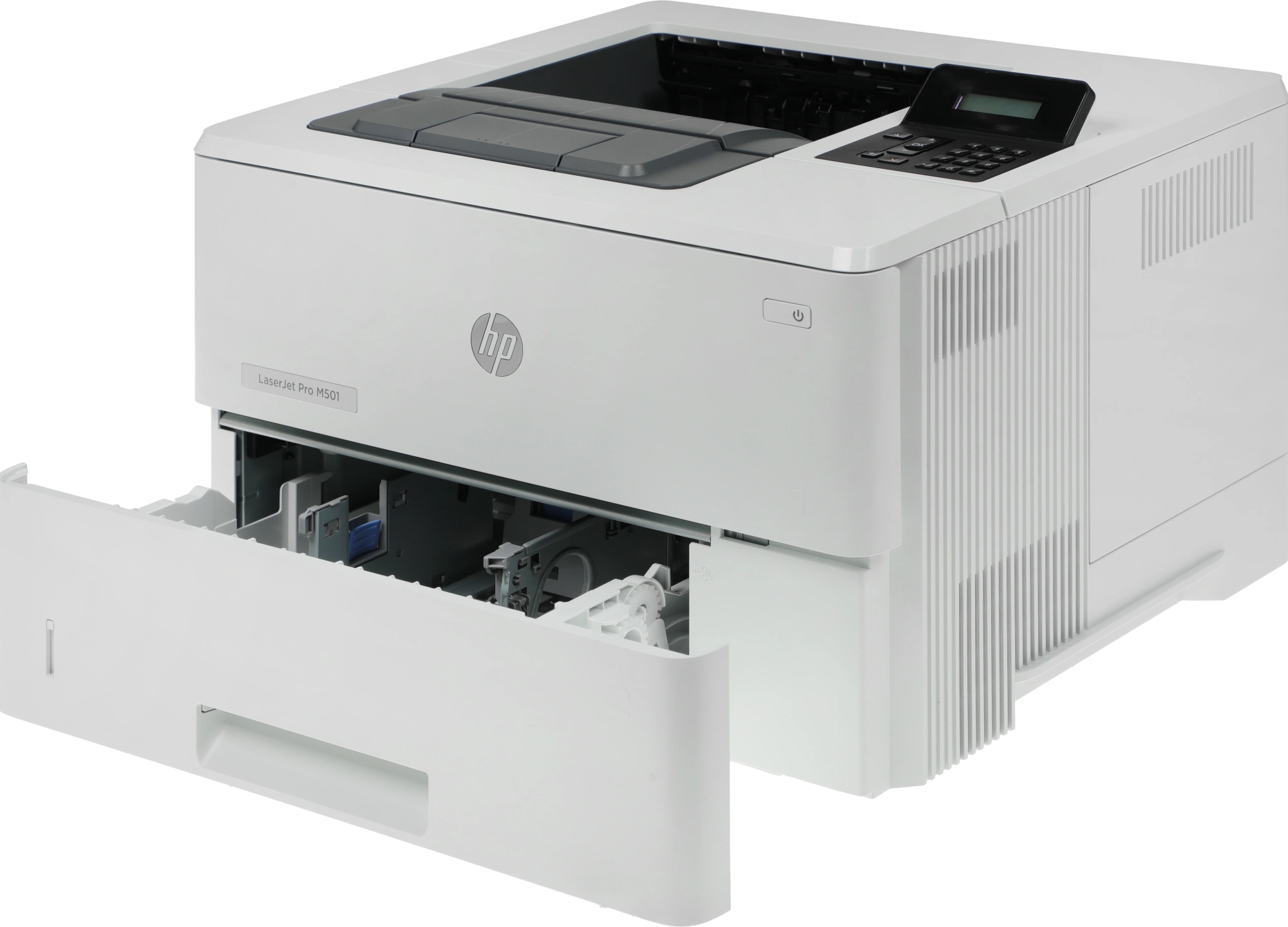 HP LaserJet Pro M501dn (J8H61A) {принтер, A4, печать лазерная ч/б, двусторонняя, 43 /мин ч/б, Post Script, 256 Мб, Ethernet RJ-45, USB, ЖК-панель}