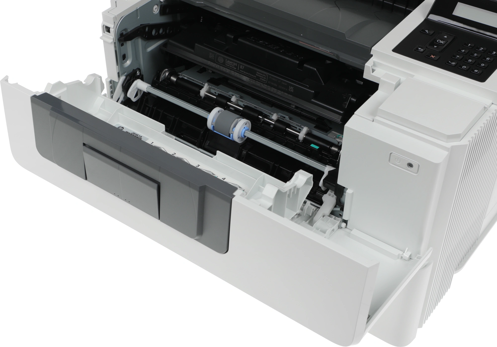 HP LaserJet Pro M501dn (J8H61A) {принтер, A4, печать лазерная ч/б, двусторонняя, 43 /мин ч/б, Post Script, 256 Мб, Ethernet RJ-45, USB, ЖК-панель}