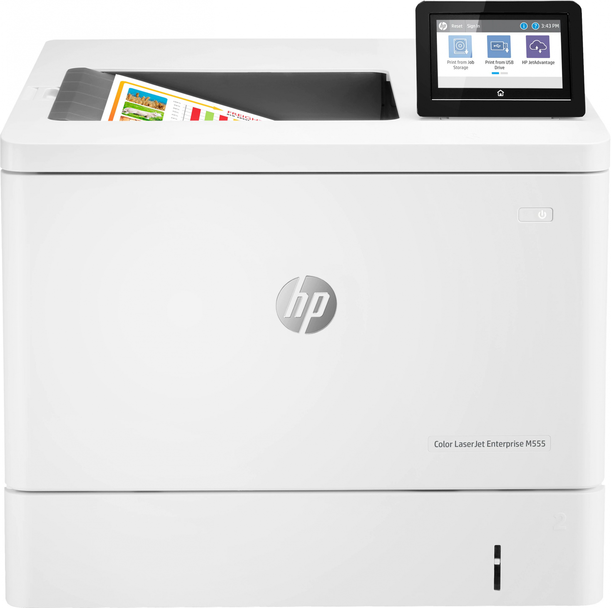 HP Color LaserJet Enterprise M555dn (7ZU78A) {A4, 1200dpi, 1 Gb, 2 trays 100+550, Duplex, USB/GigEth}
