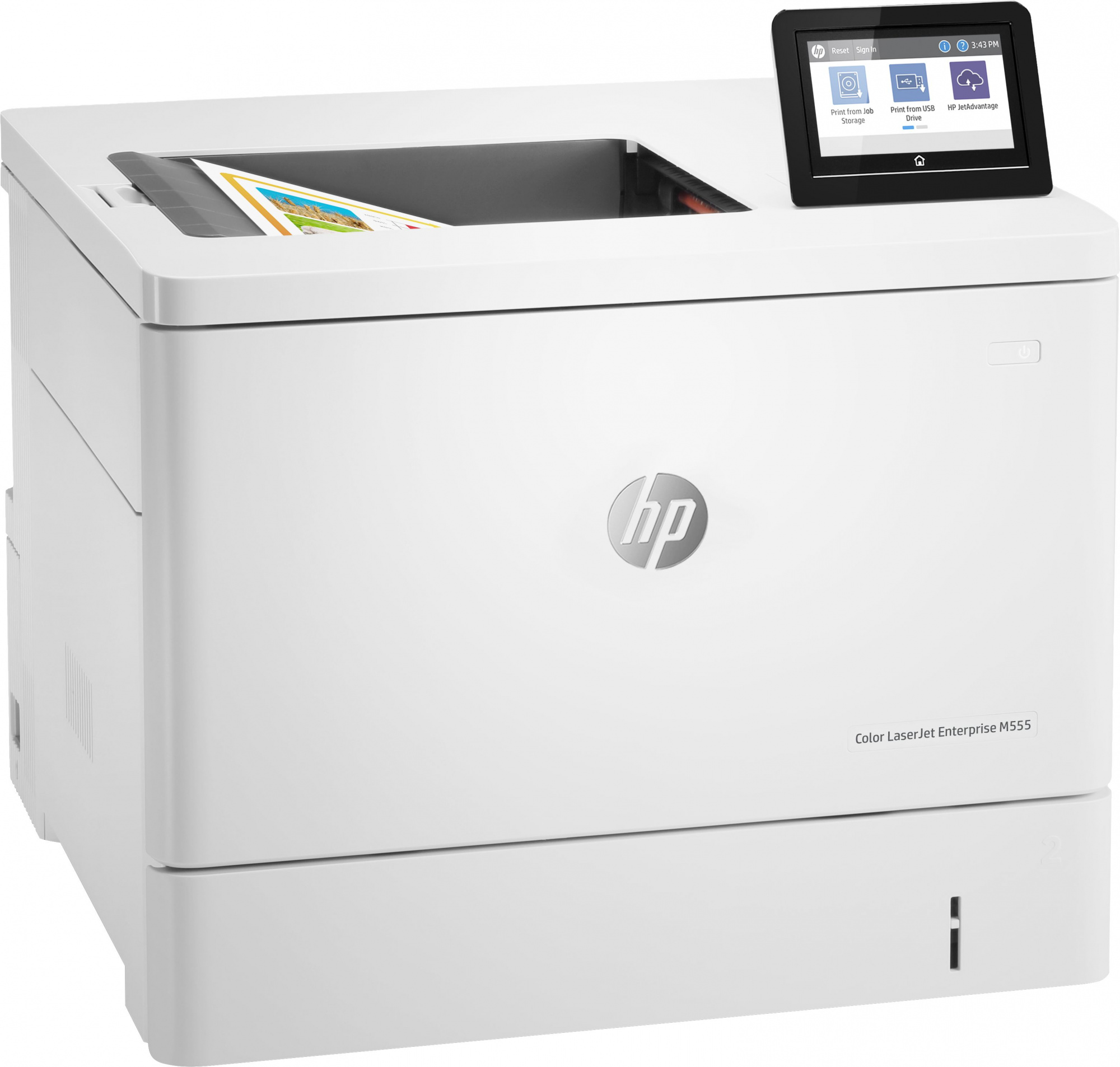 HP Color LaserJet Enterprise M555dn (7ZU78A) {A4, 1200dpi, 1 Gb, 2 trays 100+550, Duplex, USB/GigEth}