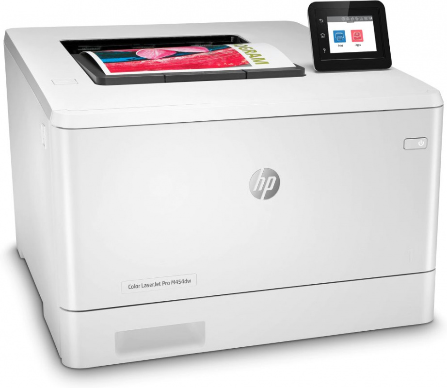 HP Color LaserJet Pro M454dw (W1Y45A) { A4,600x600dpi,27(27)стр/мин, ImageREt3600,128Mb, Duplex, 2 trays 50+250,USB/ GigEth, ePrint, AirPrint, PS3,Wi-fi}