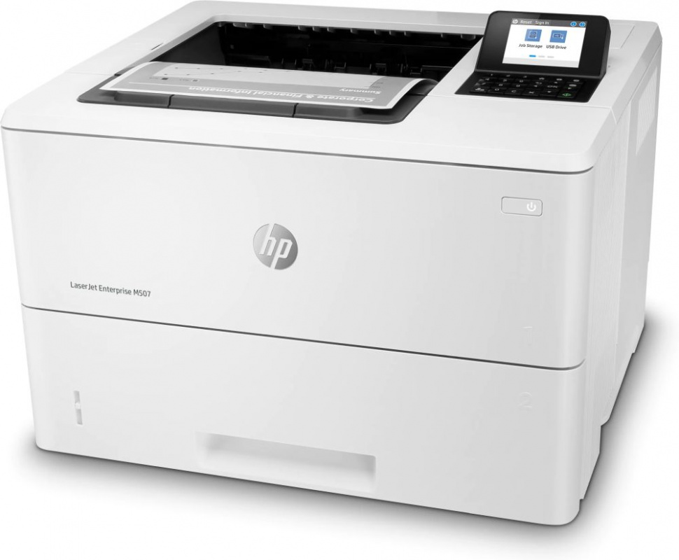 HP LaserJet Enterprise M507dn (1PV87A/1PV87) {A4, 2,7 LCS, 43 стр/мин, дуплекс, 512Мб, USB, LAN}