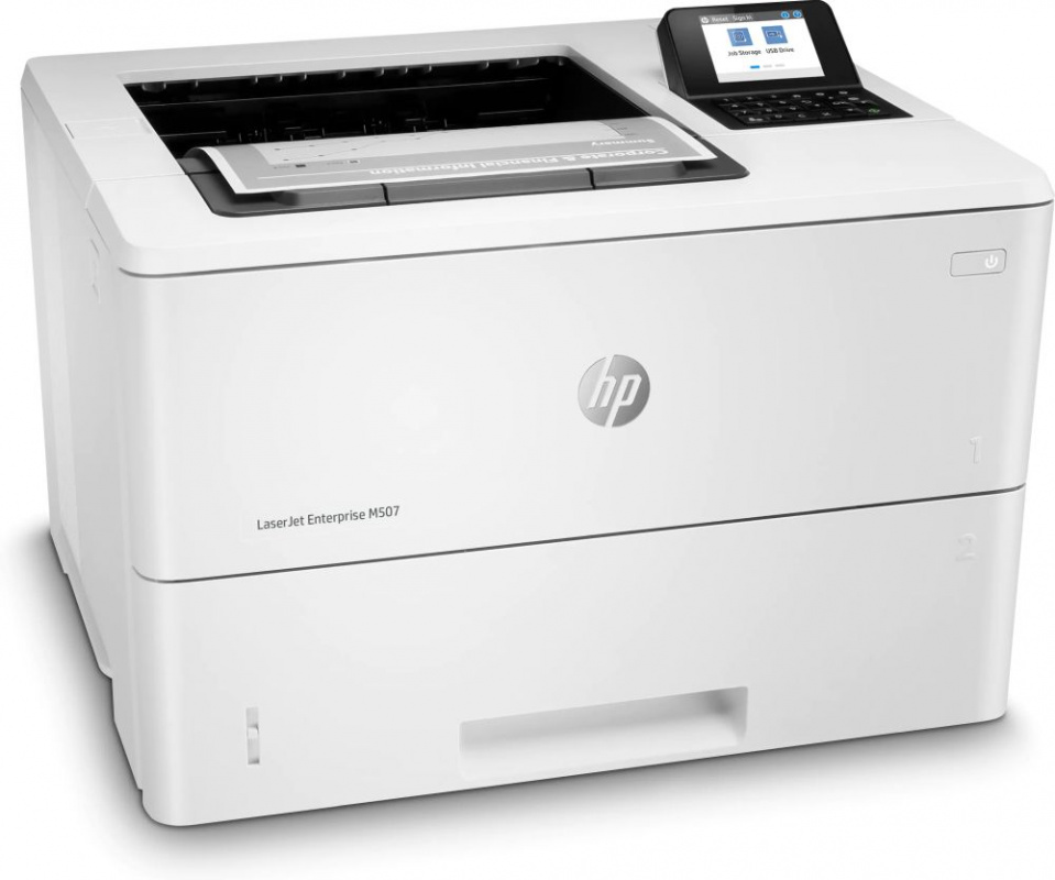 HP LaserJet Enterprise M507dn (1PV87A/1PV87) {A4, 2,7 LCS, 43 стр/мин, дуплекс, 512Мб, USB, LAN}