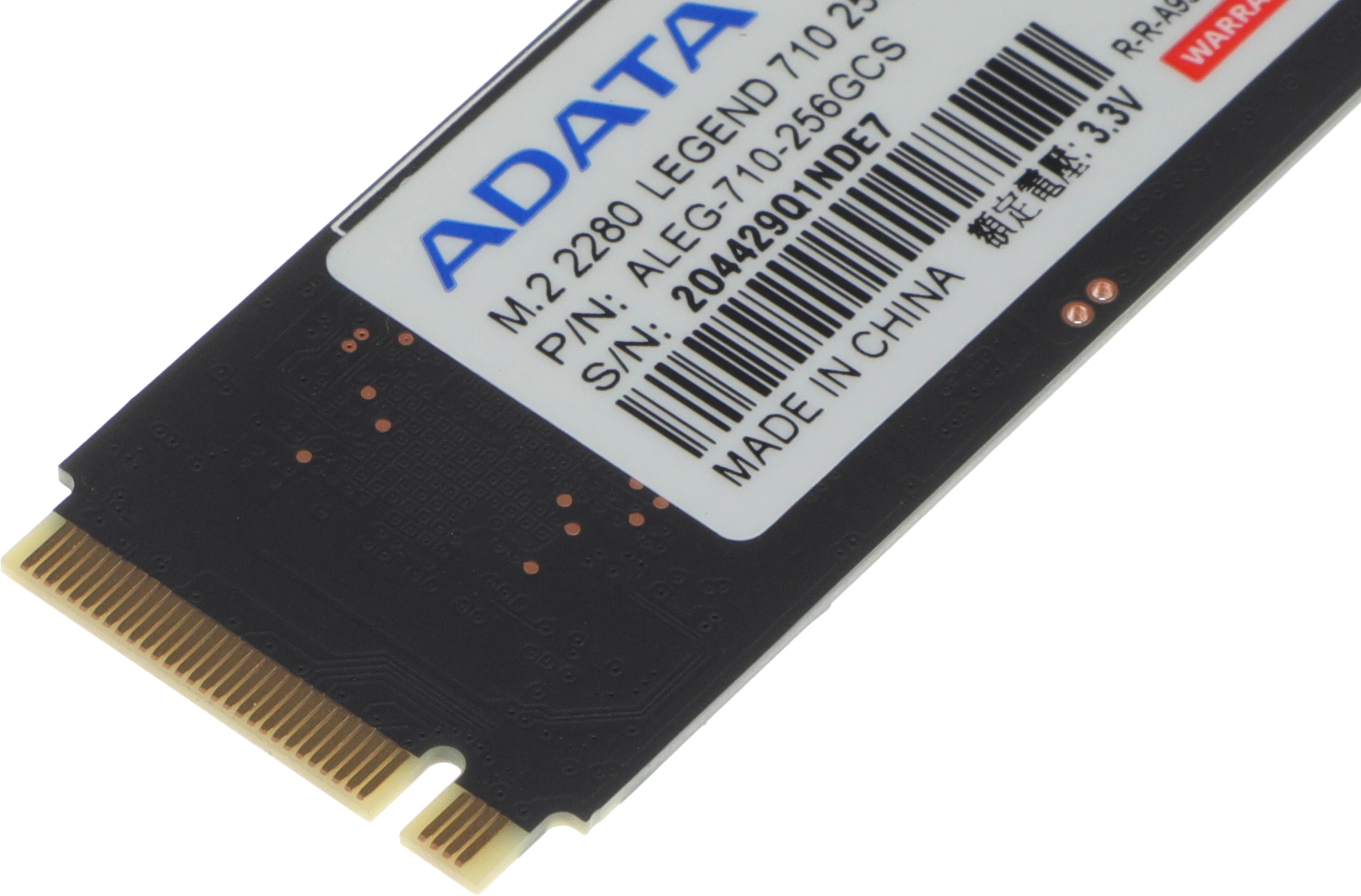 A-DATA SSD 256GB LEGEND 710 M.2 2280 ALEG-710-256GCS PCIe Gen3x4 with NVMe
