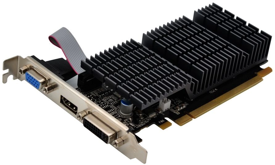 Видеокарта AFOX GT710 2GB DDR3 64bit VGA/DVI/HDMI Passive (AF710-2048D3L5) RTL
