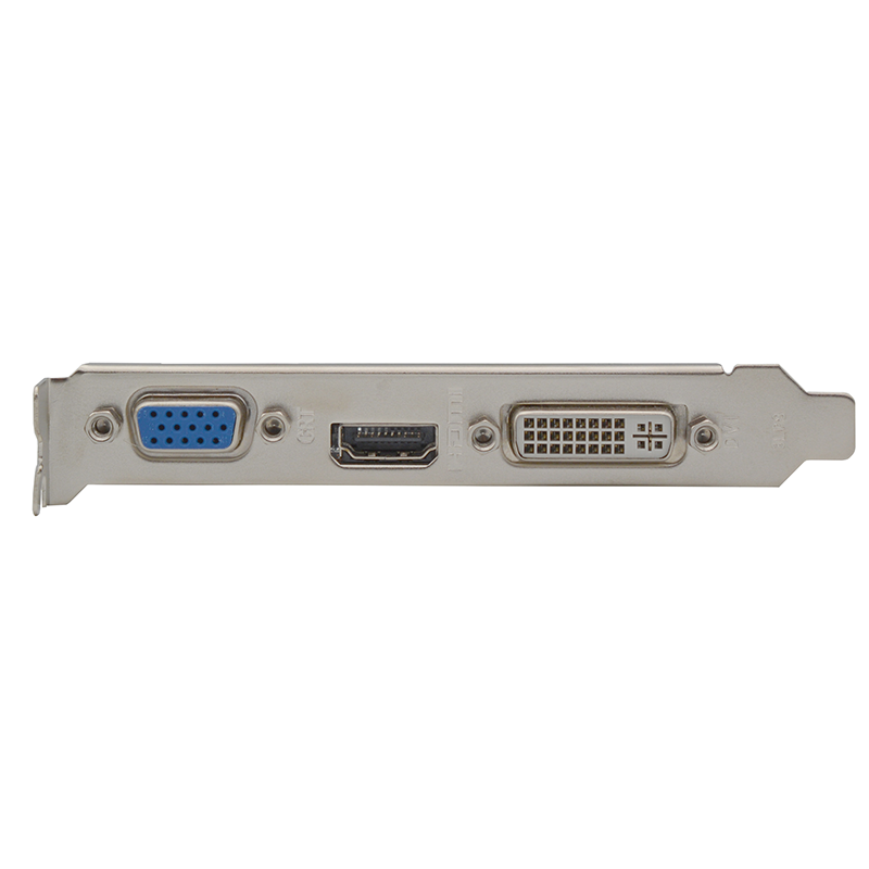 Видеокарта AFOX Geforce G210 LP 1GB, DDR3 64-bit, VGA/DVI/HDMI  Fan (AF210-1024D3L5) RTL