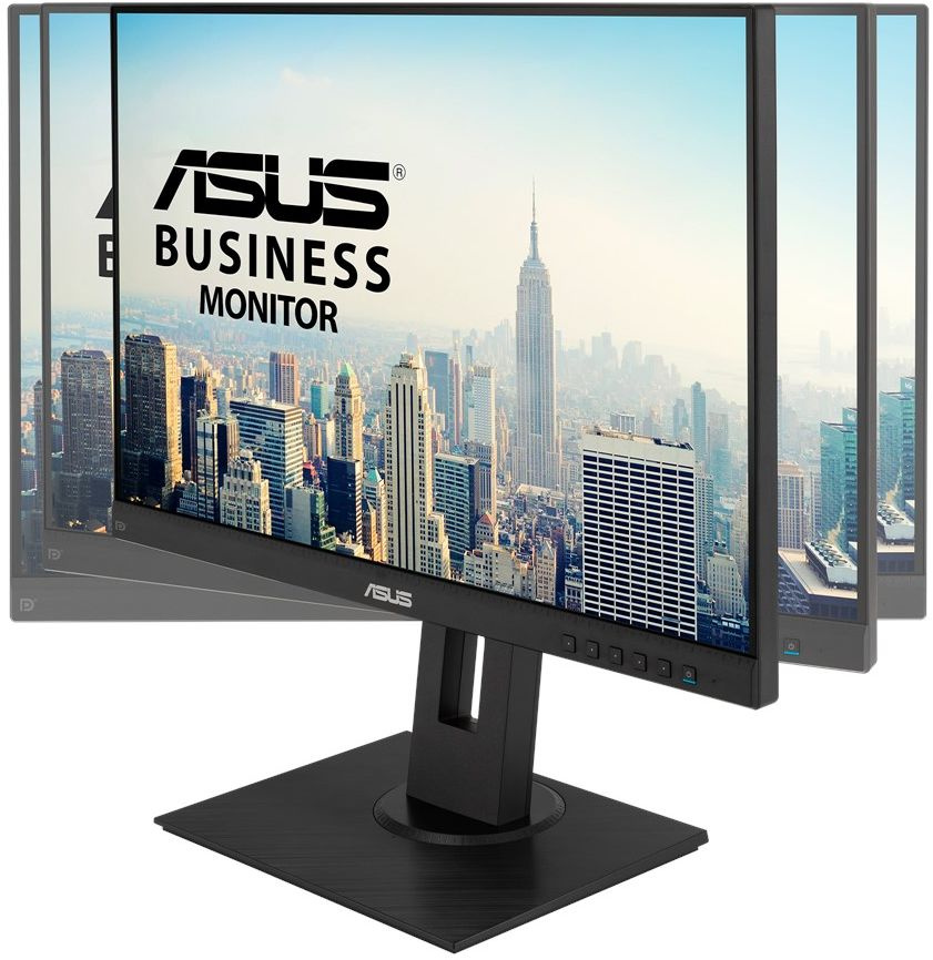 ASUS LCD 24.1&quot; BE24WQLB {IPS 1920x1200 75Hz 5ms 300cd 178/178 8bit(6bit+FRC) 1000:1 2x2W D-Sub HDMI1.4 DisplayPort1.2 4xUSB3.0 AudioOut Pivot VESA}[90LM04V1-B01370]