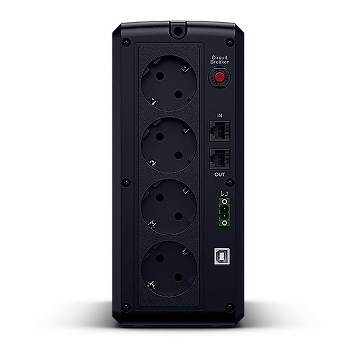 ИБП CyberPower UT1200EG {Line-Interactive, Tower, 1200VA/700W USB/RJ11/45/Dry Contact, 4 шт EURO, 12В/5 Ач х 2}