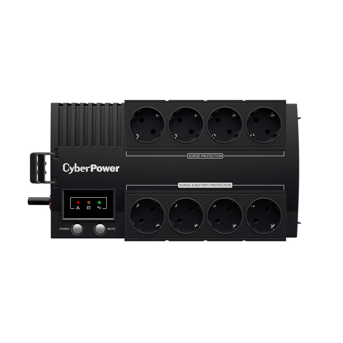 CyberPower BS650E ИБП {650VA/390W USB, (4+4 EURO)}