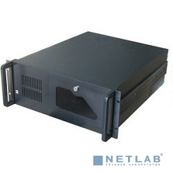 Procase B440-B-0 черный {4U глубина 450мм, внешн 2x5.25, 1x3.5, внутр 7xHDD, MB 12&quot;x9,6&quot;, без Б/П PS2}