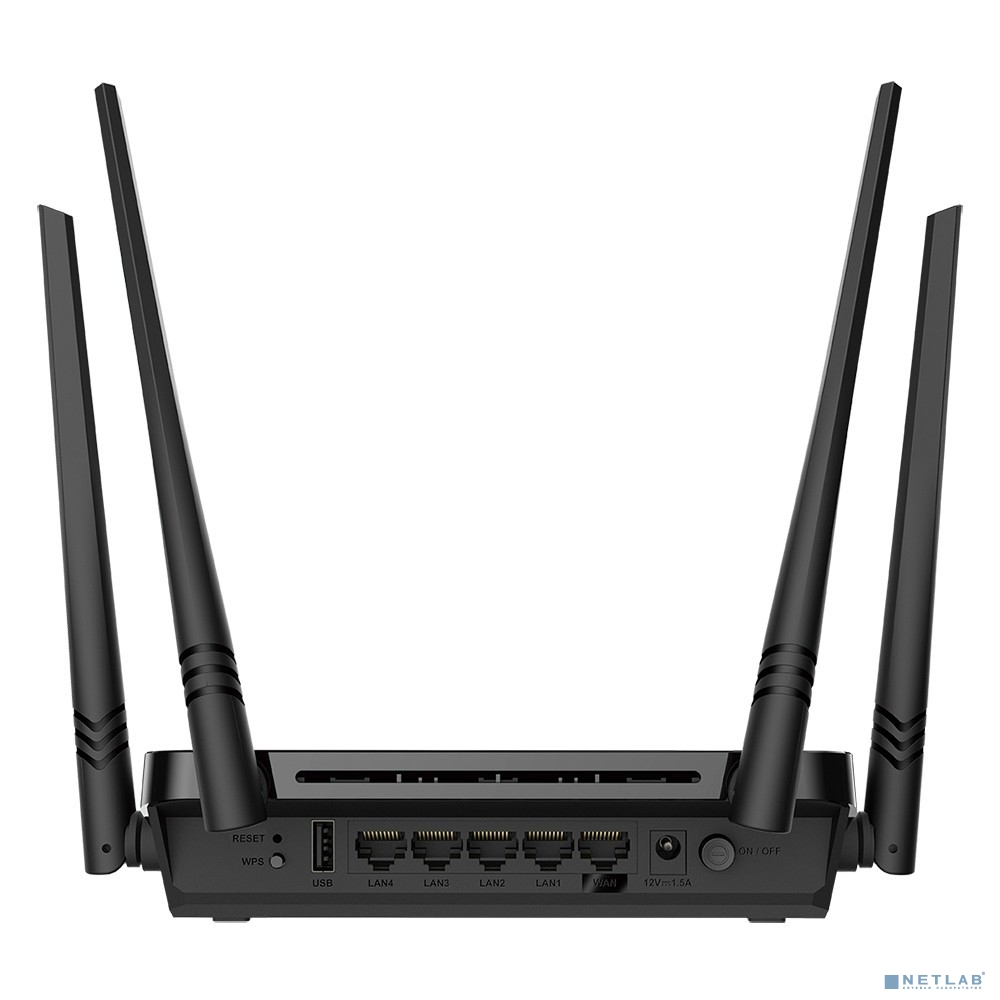 D-Link DIR-825/RU/I1A Беспроводной двухдиапазонный гигабитный маршрутизатор AC1200 Wave 2 с поддержкой MU-MIMO, EasyMesh, 3G/LTE и USB-портом