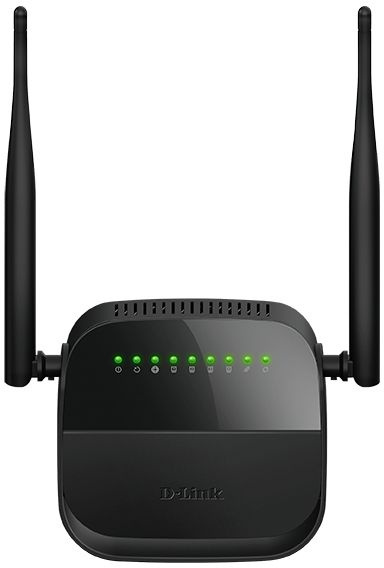 D-Link DSL-2750U/R1A Беспроводной маршрутизатор N300 ADSL2+ с поддержкой Ethernet WAN