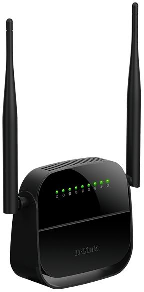 D-Link DSL-2750U/R1A Беспроводной маршрутизатор N300 ADSL2+ с поддержкой Ethernet WAN