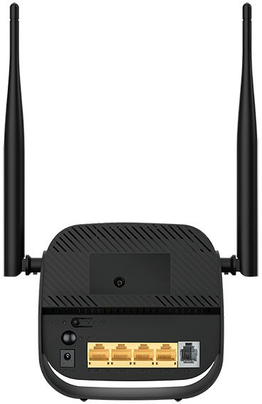 D-Link DSL-2750U/R1A Беспроводной маршрутизатор N300 ADSL2+ с поддержкой Ethernet WAN