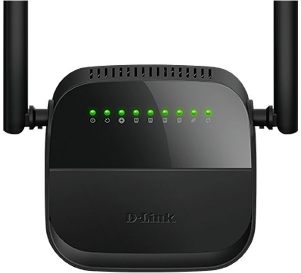 D-Link DSL-2750U/R1A Беспроводной маршрутизатор N300 ADSL2+ с поддержкой Ethernet WAN