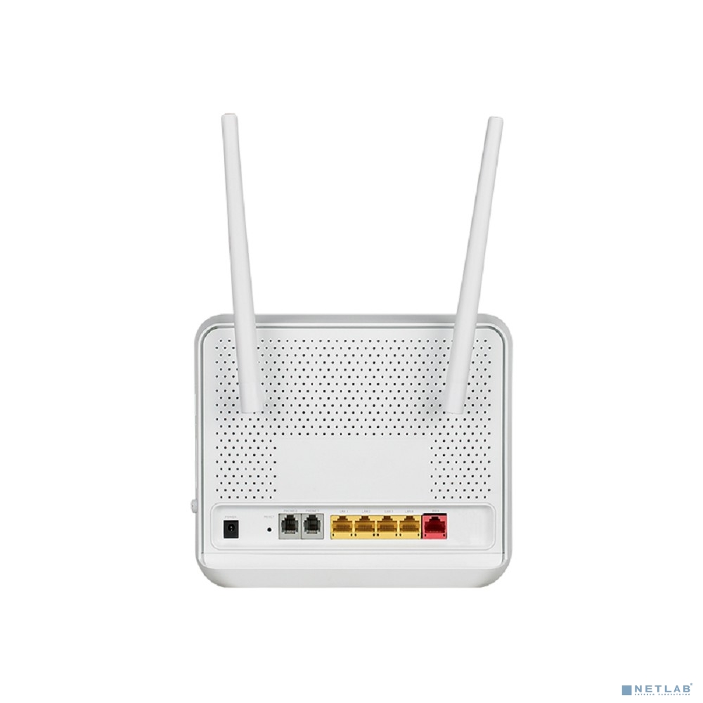 D-Link DVG-5402G/R1A Беспроводной двухдиапазонный гигабитный маршрутизатор AC1200 с поддержкой 3G/LTE, 2 FXS-портами и USB-портом