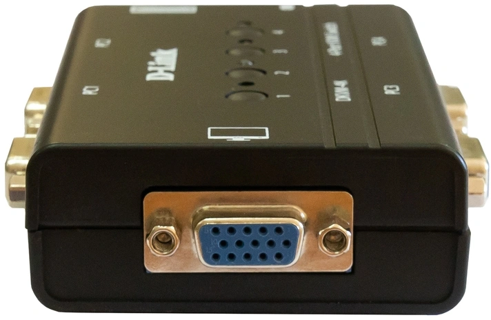 D-Link DKVM-4K/B3A  4-портовый KVM-переключатель с портами VGA и PS/2