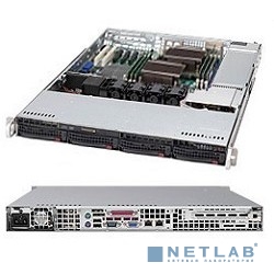 Supermicro CSE-815TQ-563CB 1U 4x3.5"SAS / SATA+2x5" Bays,563W