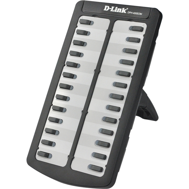 D-Link DPH-400EDM/E/F3B  Модуль расширения клавиш для IP-телефонов DPH-150SE/F3/F4/F5,DPH-150S/F3/F4/F5,,DPH-400G/F1,DPH-400GE/F1,DPH-400S/E/F3,DPH-400S/E/F3, DPH-400SE/E/F3, DPH-400S/F4, DPH-400SE/F4