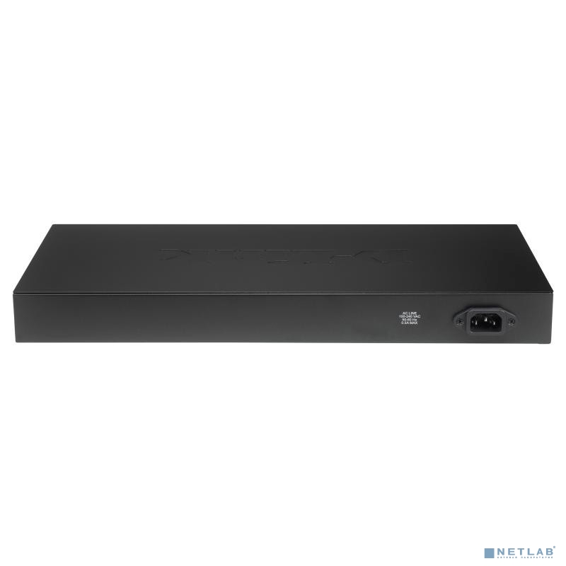 D-Link DES-3028_RFB/A2 Восстановленный в производственных условиях управляемый L2 коммутатор с 24 портами 10/100Base-TX, 2 портами 1000BASE-T и 2 комбо-портами 1000BASE-T/SFP.