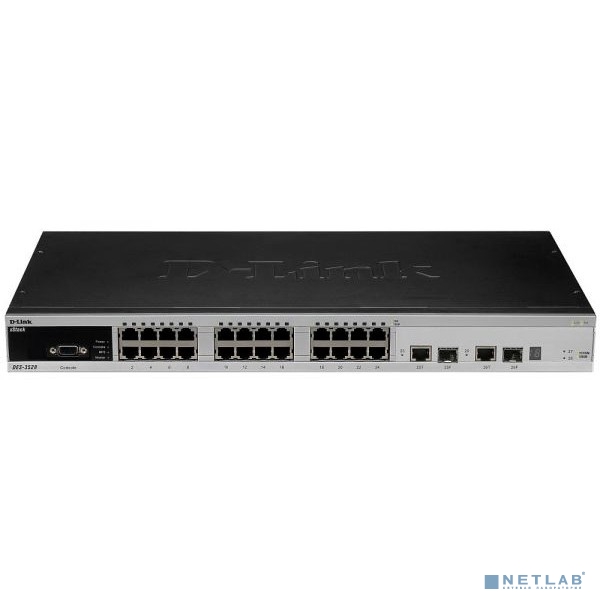 D-Link DES-3528_RFB/A3 Восстановленный в производственных условиях управляемый L2 стекируемый коммутатор с 24 портами 10/100Base-TX, 2 портами 10/100/1000Base-T и 2 комбо-портами 100/1000Base-T/SFP. D-Link DES-3528_RFB/A3 Восстановленный в производственных условиях управляемый L2 стекируемый коммутатор с 24 портами 10/100Base-TX, 2 портами 10/100/1000Base-T и 2 комбо-портами 100/1000Base-T/SFP.
