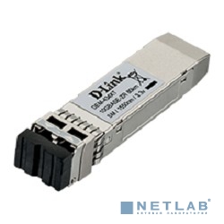 D-Link 434XT/A1A PROJ Трансивер SFP+ с 1 портом 10GBase-ZR для одномодового оптического кабеля (до 80 км, разъем Duplex LC)