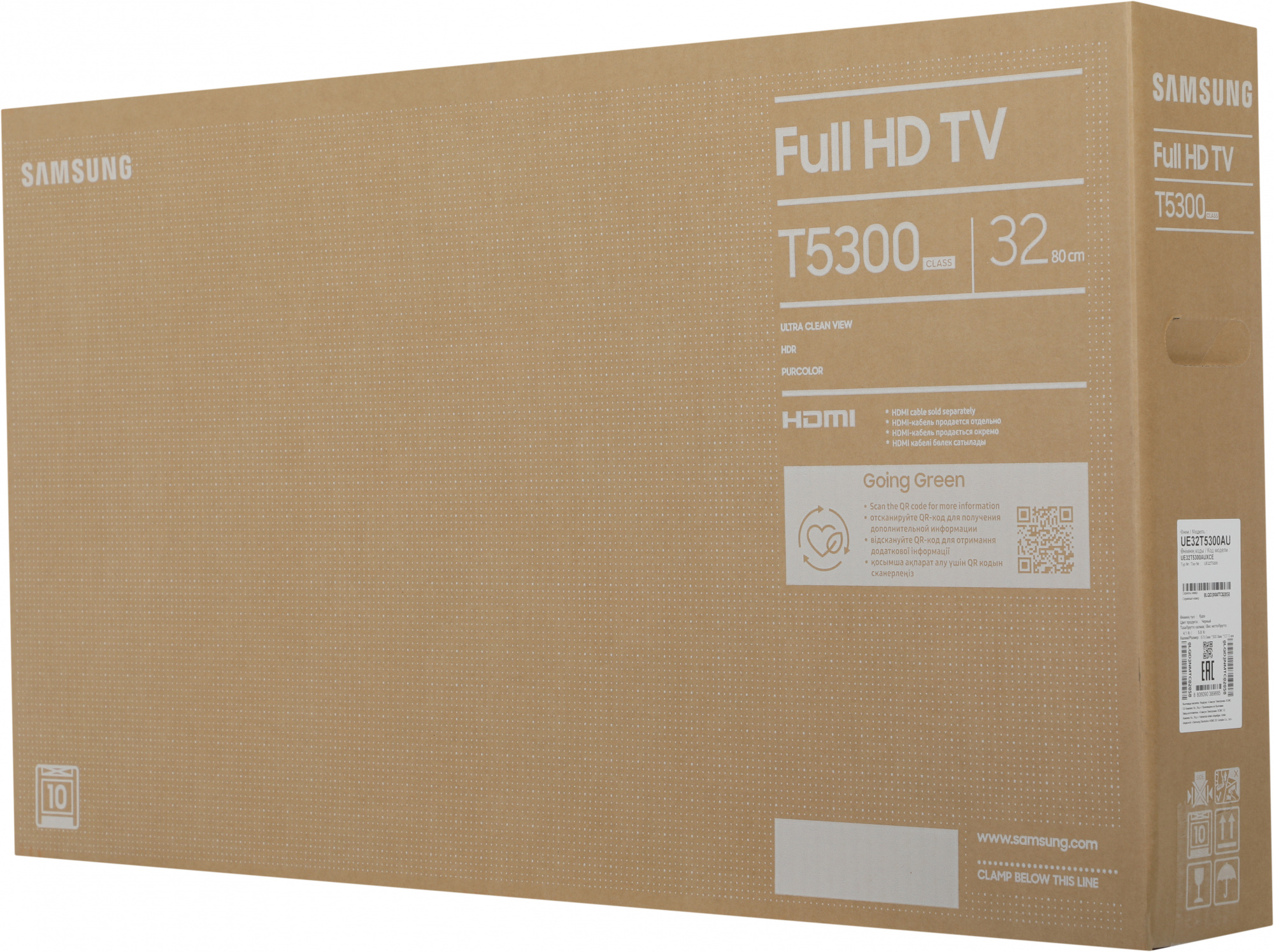 Samsung 32&quot; UE32T5300AUXCE черный {FULL HD/50Hz/DVB-T2/DVB-C/DVB-S2/USB/WiFi/Smart TV}