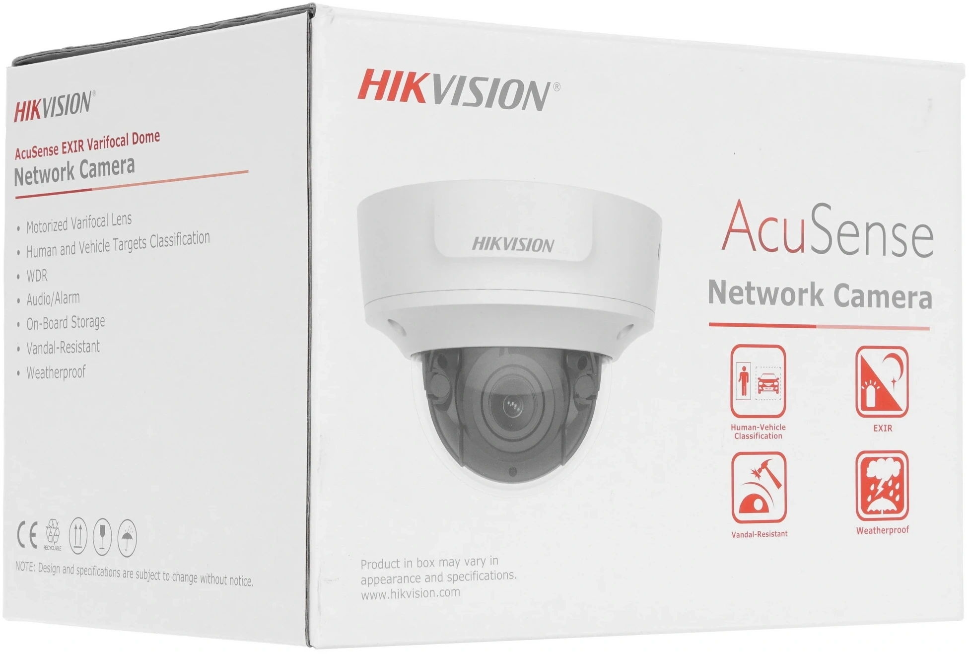 HIKVISION DS-2CD2783G2-IZS Видеокамера IP 2.8-12мм цветная