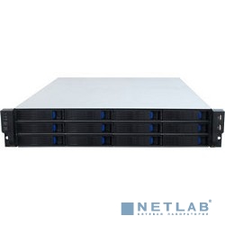 Procase ES212-SATA3-B-0 {2U 12 SATA3/SAS hotswap HDD, глубина 650мм, MB 12"x13", без Б/П}