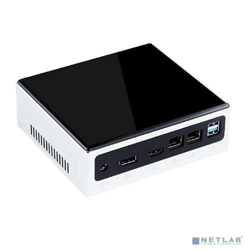 Hiper NUGi510210U платформа ПК/ Nettop NUG, Intel Core i5-10210U, 2* DDR4 SODIMM 2400MHz, UHD-графика Intel (DP+HDMI), 1*Type-C, 4*USB2.0, 4*USB3.0, 2*LAN, 1*2.5HDD, WiFi, VESA