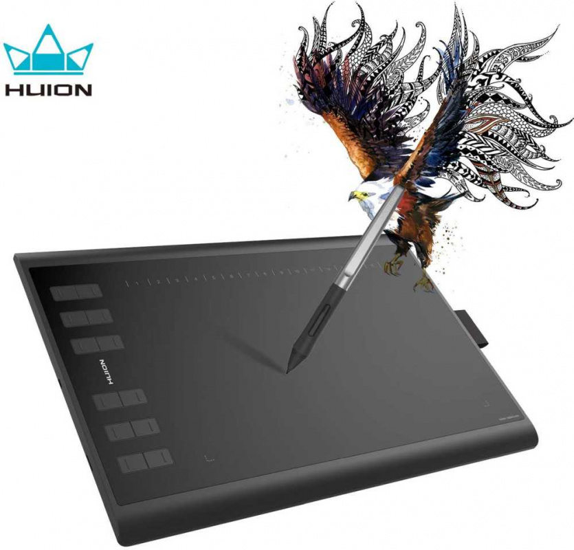 Графический планшет Huion Inspiroy H1060P