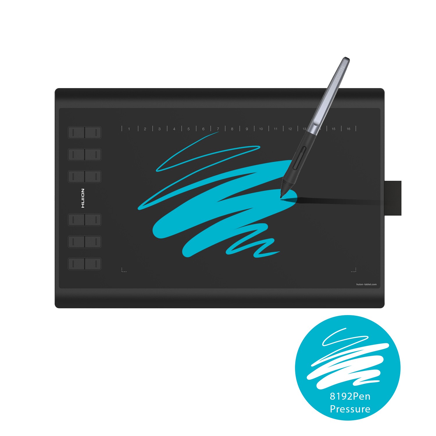 Графический планшет Huion Inspiroy H1060P