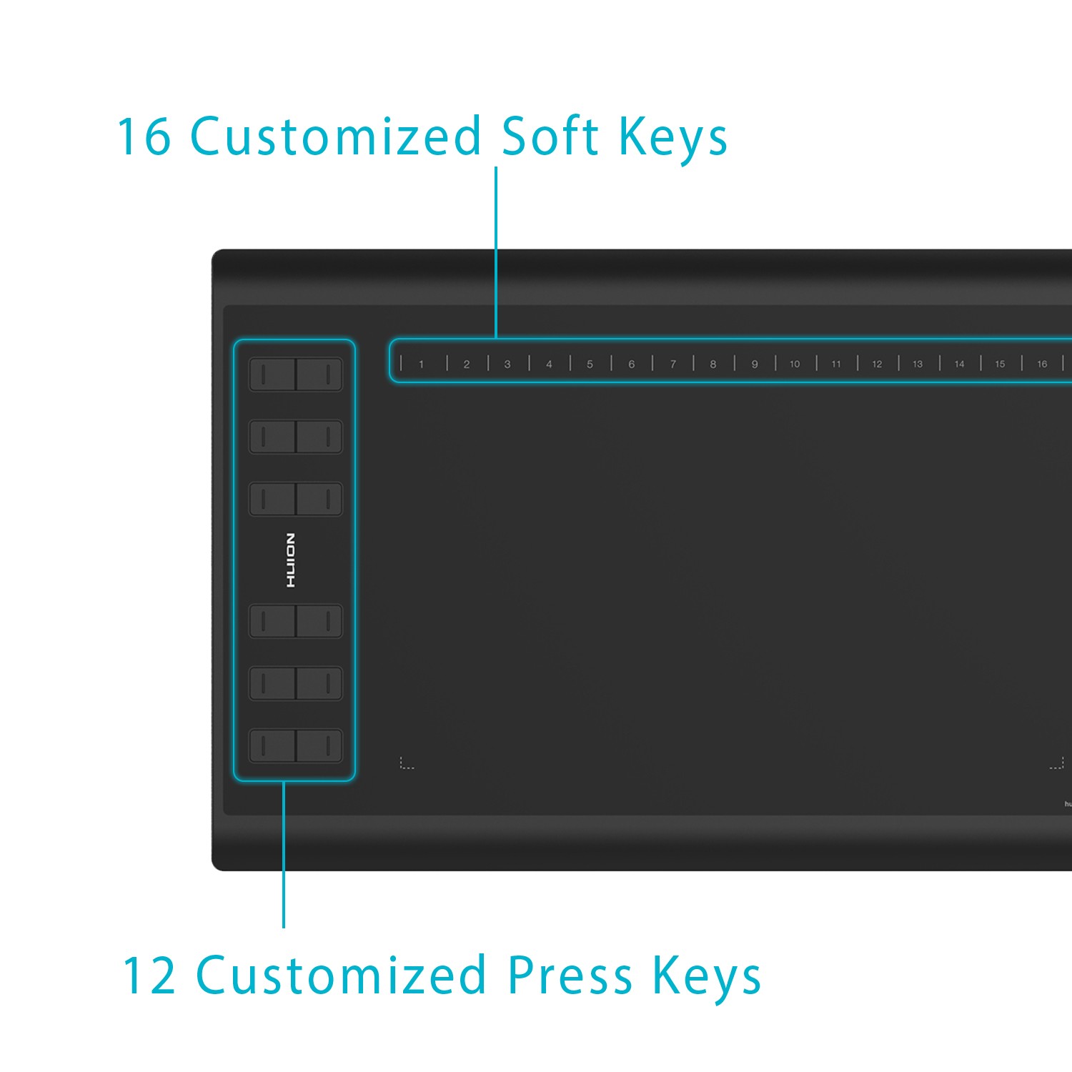 Графический планшет Huion Inspiroy H1060P