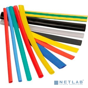 Iek UDRS-D12-1-K52 Термоусадочная трубка ТТУ нг-LS 12/6  желто-зеленая 1 м (упак. 50 шт.)