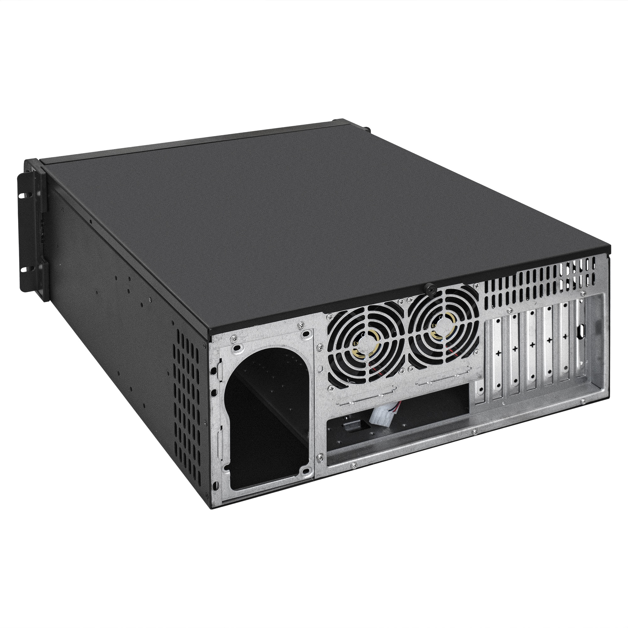 Exegate EX254720RUS Серверный корпус Exegate Pro 4U4132(S) <RM 19", высота 4U, глубина 480, без БП, USB> [4U480-15]