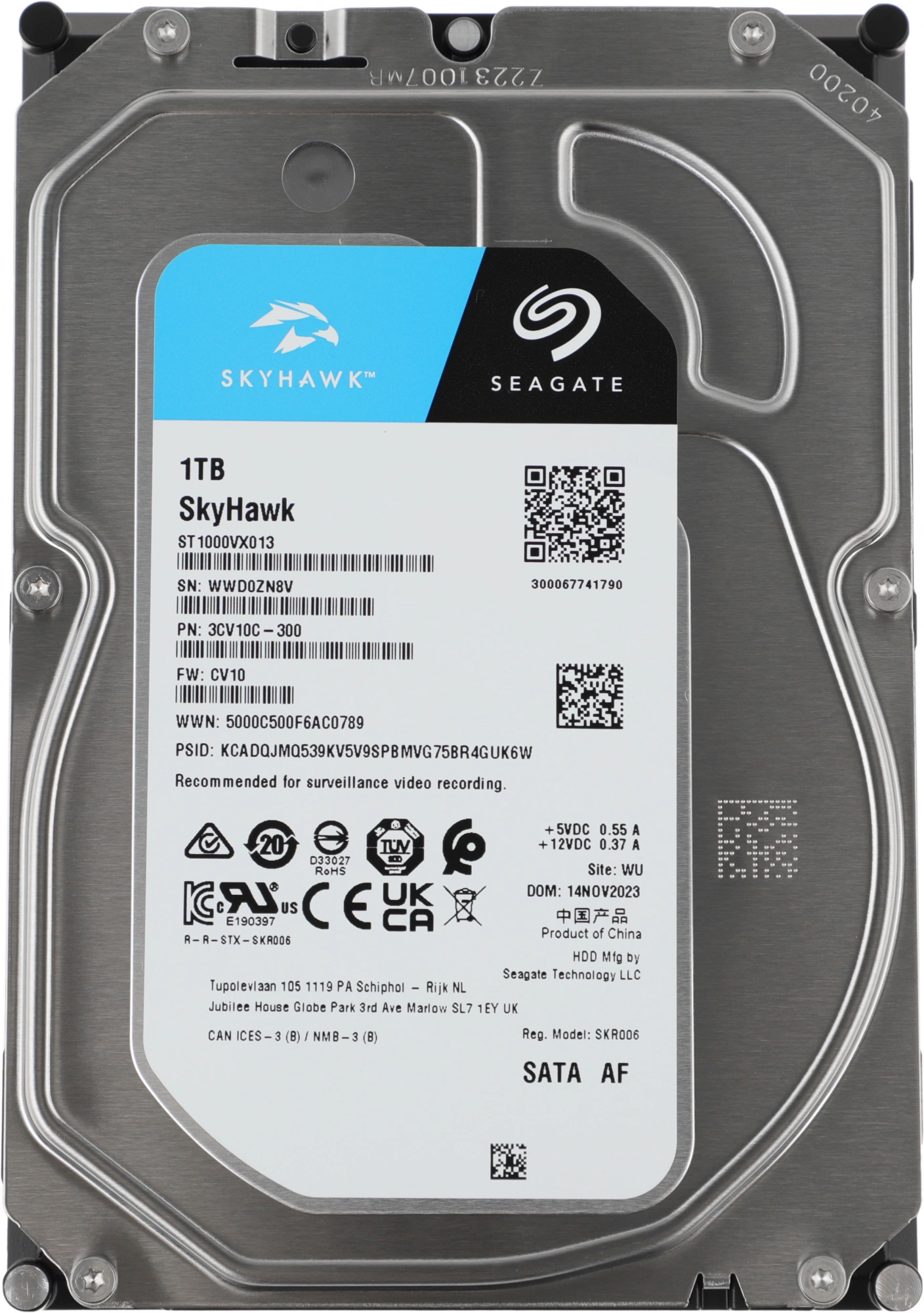 SEAGATE ST1000VX013