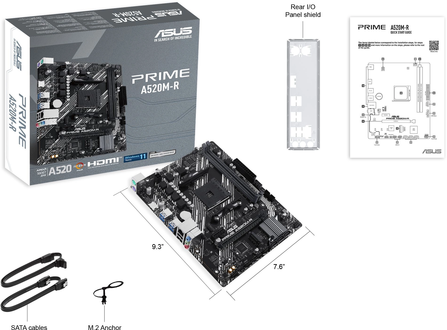 ASUS PRIME A520M-R ASUS PRIME A520M-R