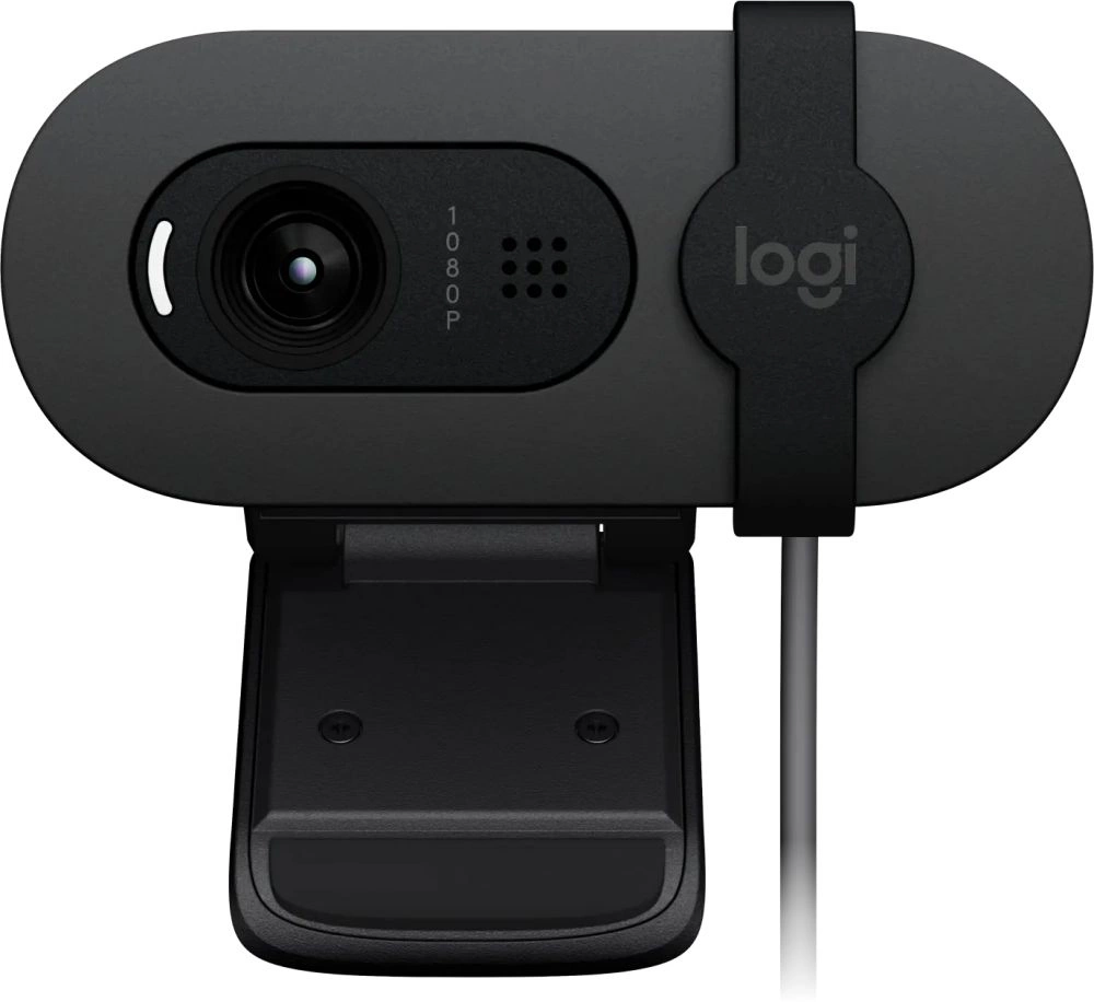 Веб-камера/ Logitech Brio 100 Full HD webcam - GRAPHITE – USB (960-001585)