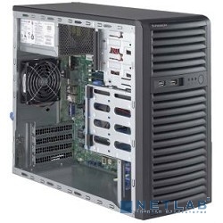 Supermicro SuperServer Mid-Tower [SYS-5039D-i] CPU(1) E3-1200v5/ noHS/ no memory(4)/ on board RAID 0/1/5/10/ internalHDD(4)LFF/ 2xGE/ 3xFH/ 1x300W Gold/ no Backplane
