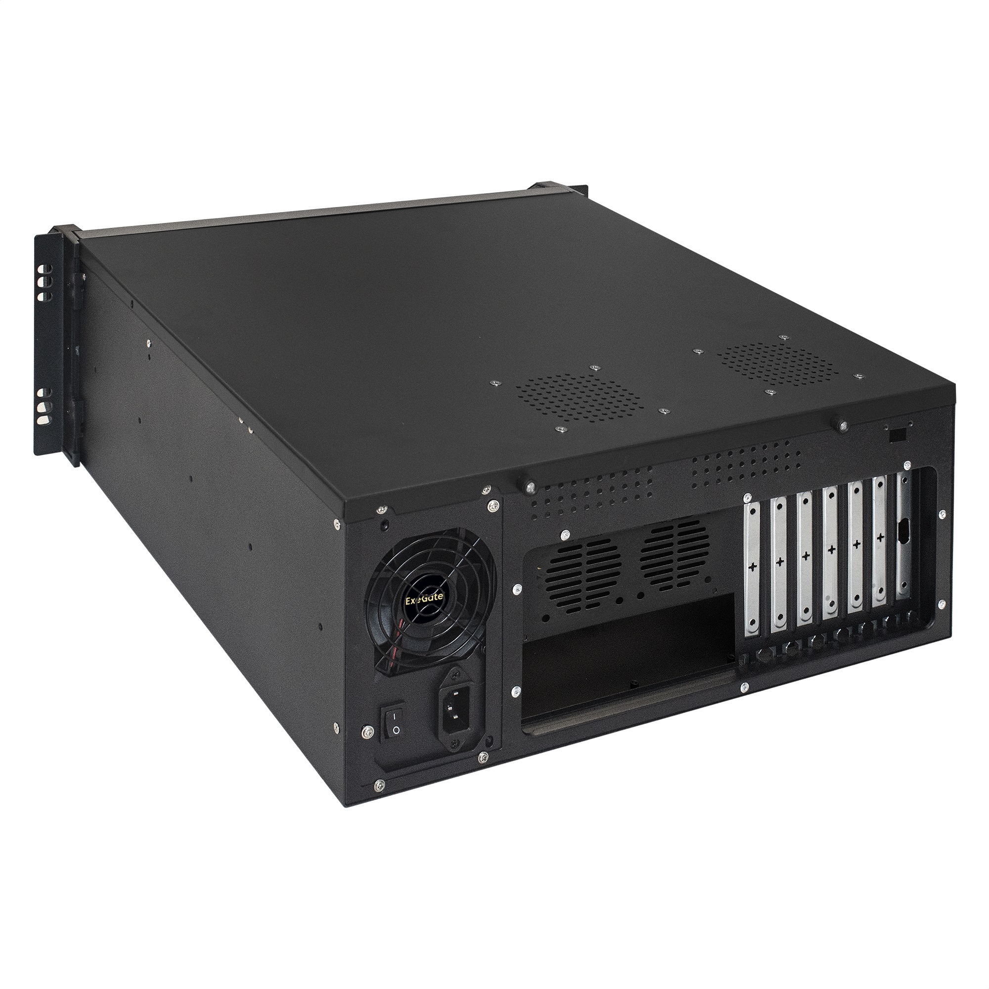 Exegate EX244610RUS Серверный корпус Exegate Pro 4U4020S <RM 19",  высота 4U, глубина 450, БП 800ADS, USB>