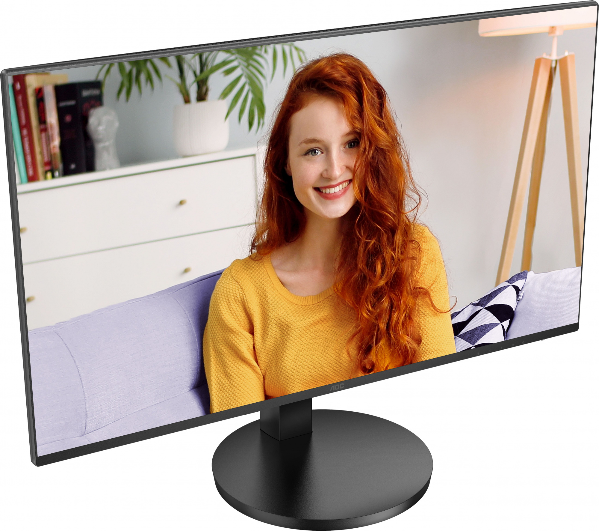 LCD AOC 27" 27B3CF2 черный {IPS 1920x1080 100Hz 1ms 250cd HDMI USB  USB-C(65W) 2x2W VESA}