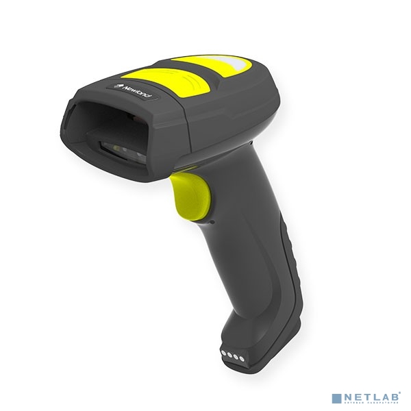 Сканер штрих-кодов/ HR42 Halibut, 2D CMOS Bluetooth Handheld Reader Mega Pixel, High Density &amp; DPM (Black and Yellow) with docking station, USB cable and multiplug adapter