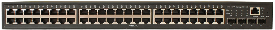 Коммутатор OSNOVO SW-84804/L(800W)