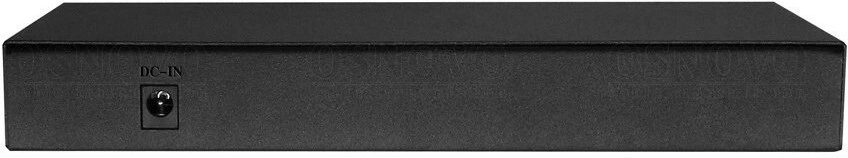 Коммутатор/ OSNOVO Гигабитный коммутатор, 8 *SFP 1000Base-FX, 2 x10/100/1000Base-T