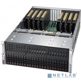 Supermicro SYS-4029GP-TRT2 4U, 4x2000W, 2xLGA3647, Intel®C622, 24xDDR4, 24x2.5"HDD, 2x10GbE, IPMI Supermicro SYS-4029GP-TRT2 4U, 4x2000W, 2xLGA3647, Intel®C622, 24xDDR4, 24x2.5"HDD, 2x10GbE, IPMI