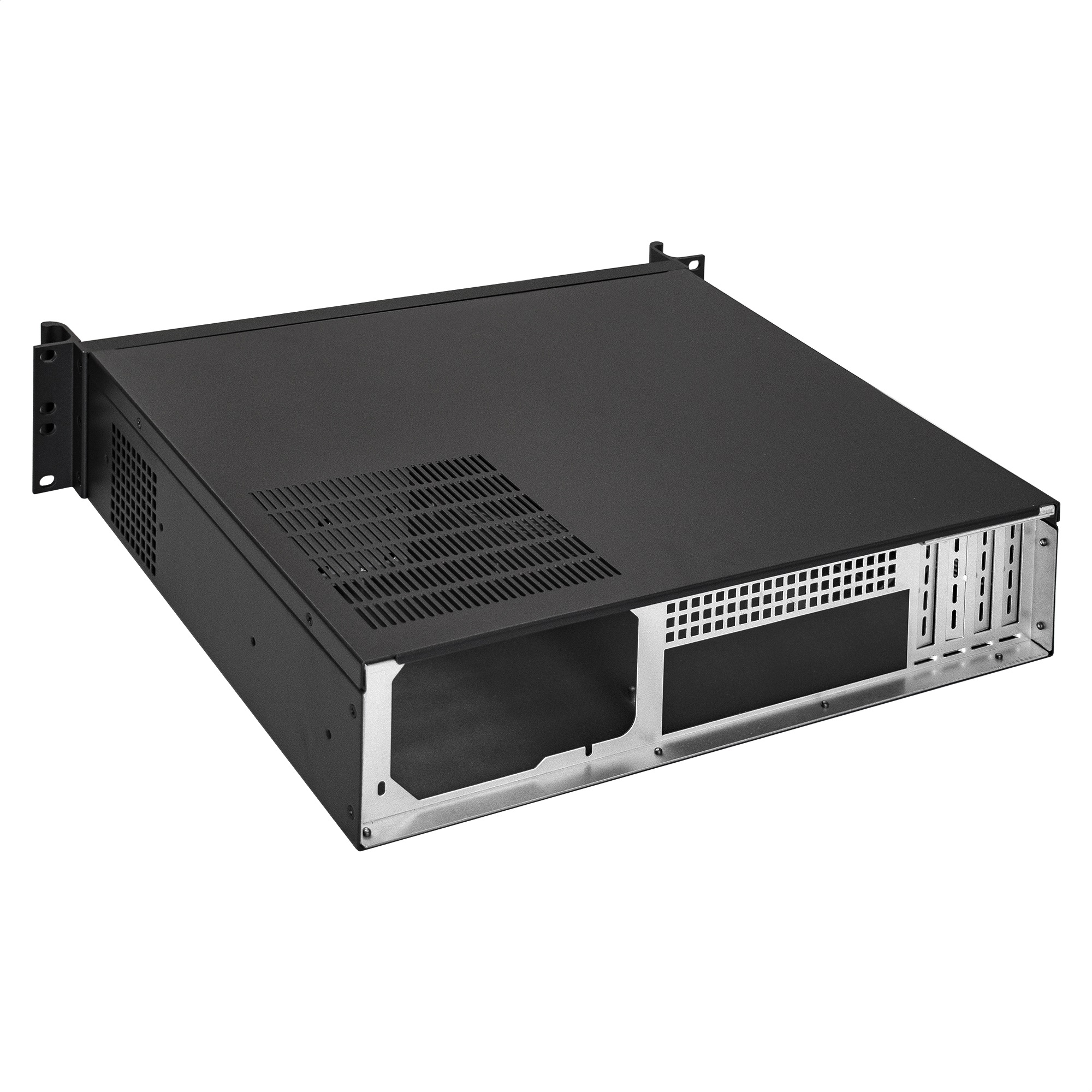 Exegate EX279691RUS Серверный корпус Exegate Pro 2U350-03 <RM 19",  высота 2U, глубина 350, без БП, USB>