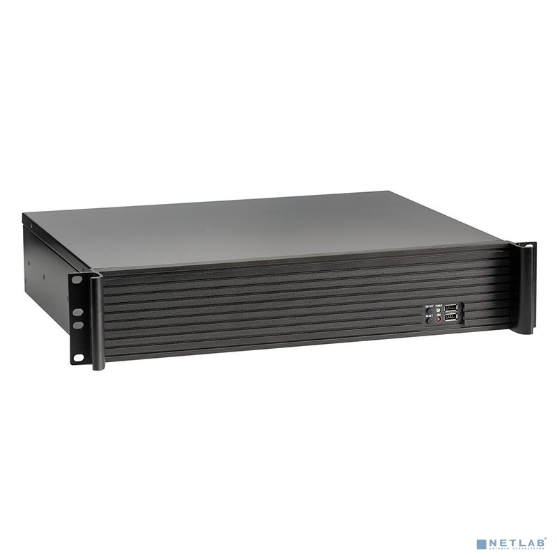 Exegate EX279758RUS Серверный корпус Exegate Pro 2U350-03 <RM 19",  высота 2U, глубина 350, БП 600ADS, USB>