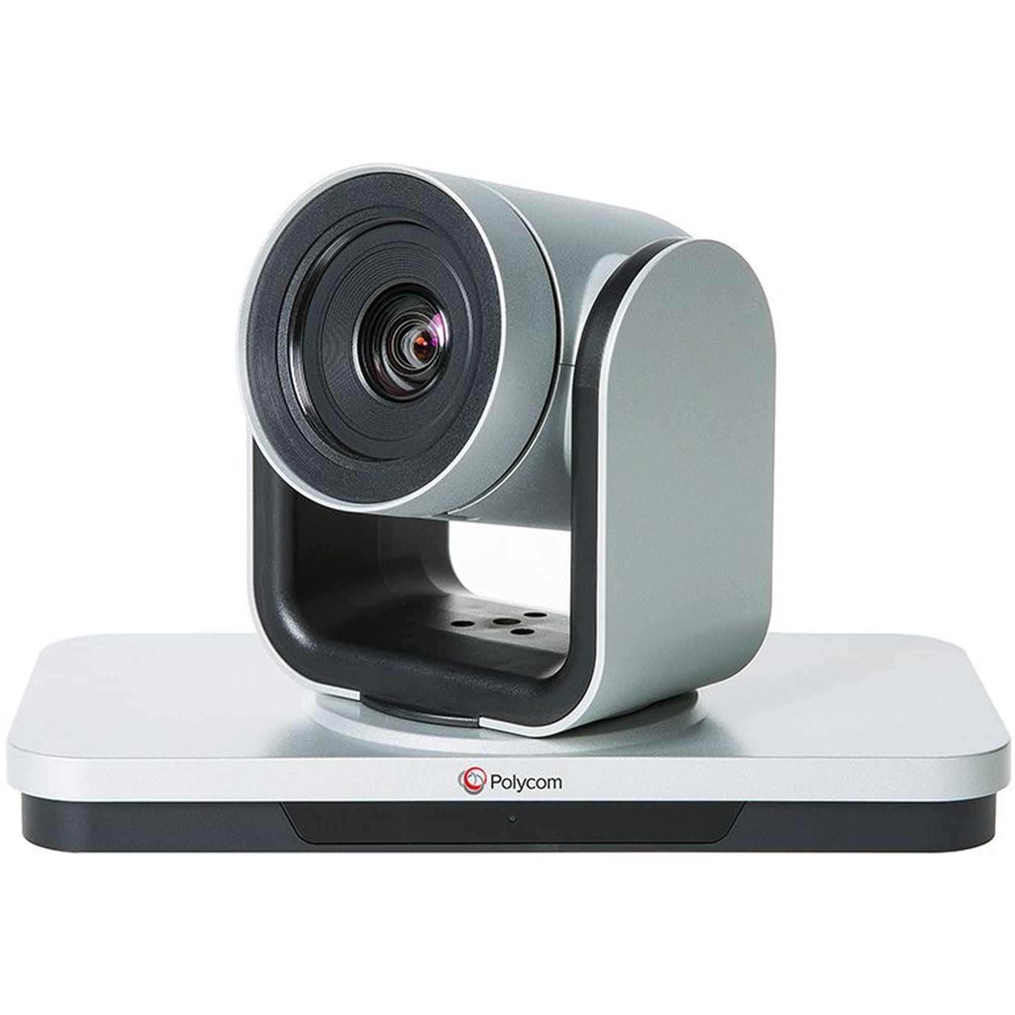Polycom 8200-64350-001 EagleEye IV-12x Camera with Polycom 2012 logo, 12x zoom, silver and black, MPTZ-10.  Compatible with RealPresence Group Series software 4.1.3 and later. Includes 3m HDCI digital